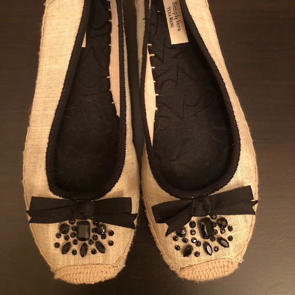 Simply Vera Wang Embellished Espadrilles Flats - Picture 3 of 11